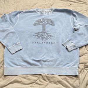 Oaklandish Light Blue Crewneck Sweater